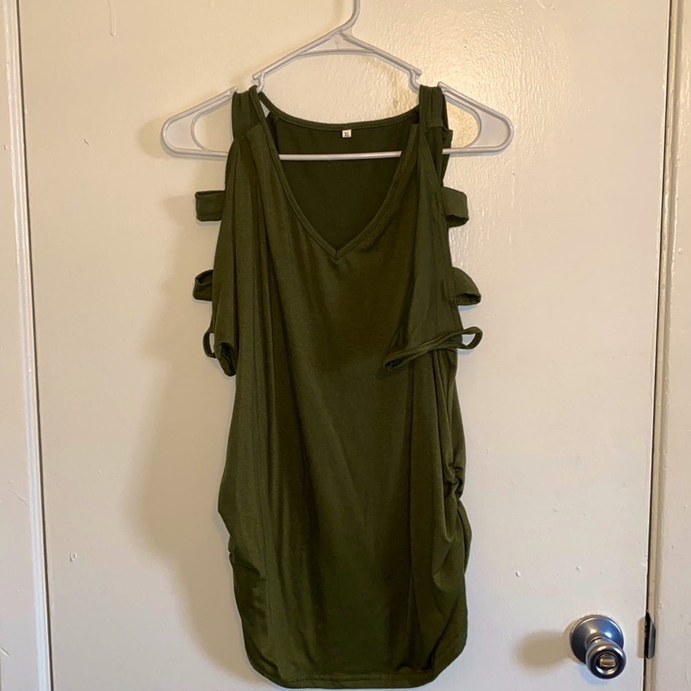 Olive Green Women’s Top